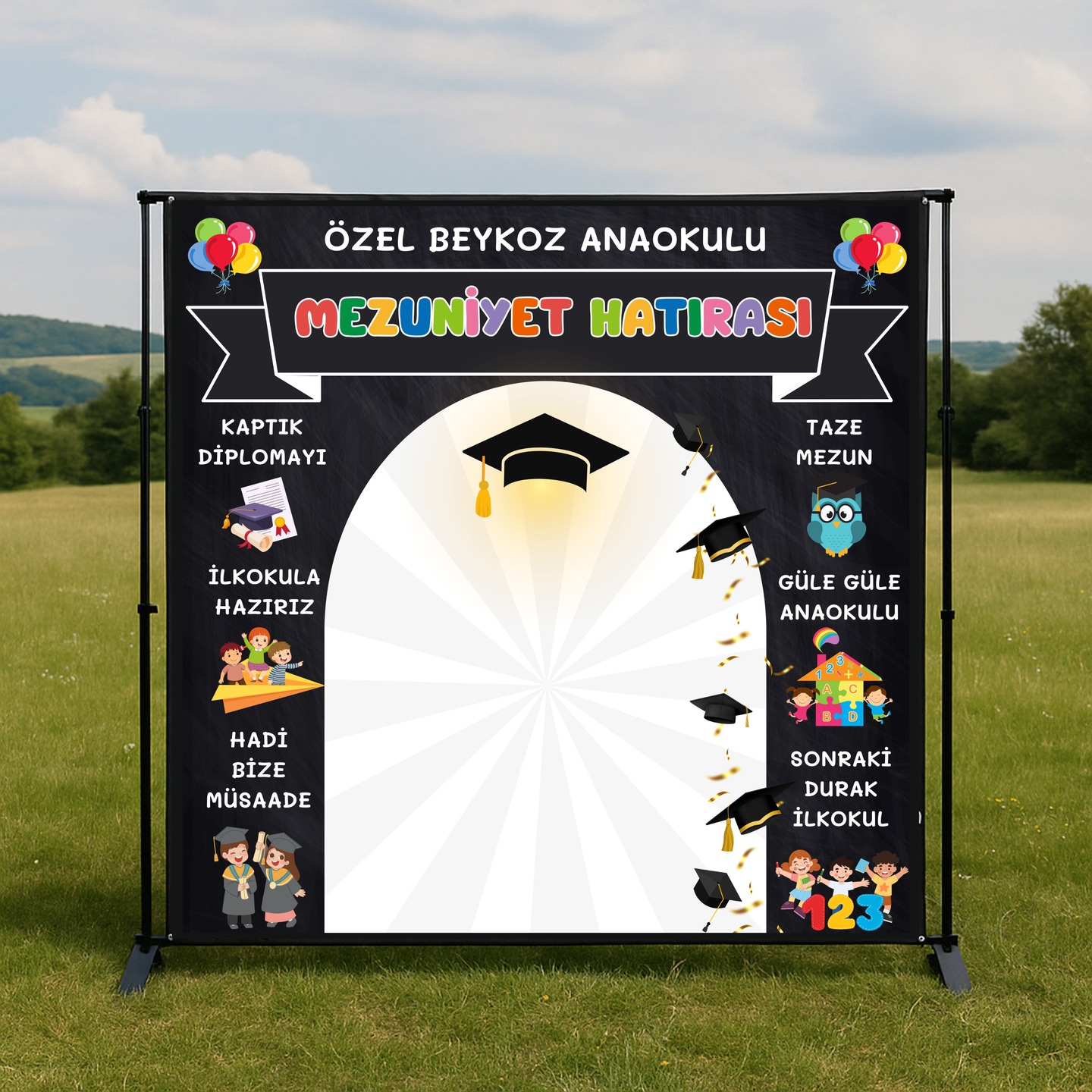 ✅ 200x200 cm Avrupa Vinil Branda
⚡️ 440 gr kalın kaliteli malzeme ile uzun ömürlü kullanım
🔩 Köşelerde kuşgözü delikler ile kolay asım
🖋 Üzerindeki tüm yazılar ve tasarım tamamen kişiye özel hazırlanır
Görseldeki ayaklar dahil değildir.
📦 2 iş gününde kargoya teslim edilir
🚚 Kargo ücreti alıcıya aittir
💰 Fiyat: 900₺
Etkinlikler, açılışlar, doğum günleri ve tüm organizasyonlar için profesyonel baskı kalitesiyle sipariş alıyoruz. Hemen DM’den veya Whatsapp'tan ulaş, sana özel tasarımı hazırlayalım!
#mezuniyetafişi #mezuniyetbrandası #mezuniyetsüslemeleri #kişiyeözelafiş #okulmezuniyeti #afişbaskı #mezuniyetdekorasyonu #özelgünafişi #mezuniyet2025 #brandaafiş #partibrandası #anaokulumezuniyet